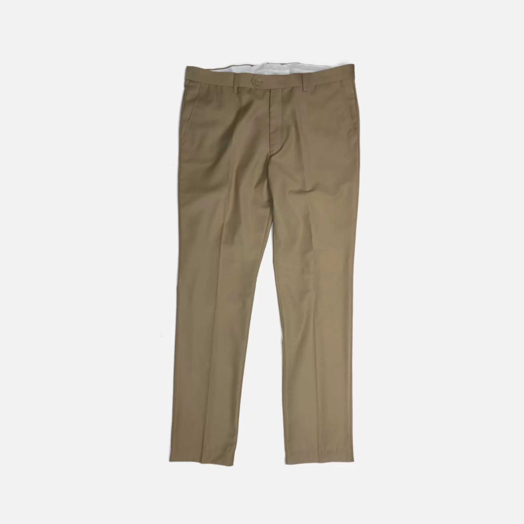 New Edition Fashion Pants-Rami Slim Fit Dress Pants Tan