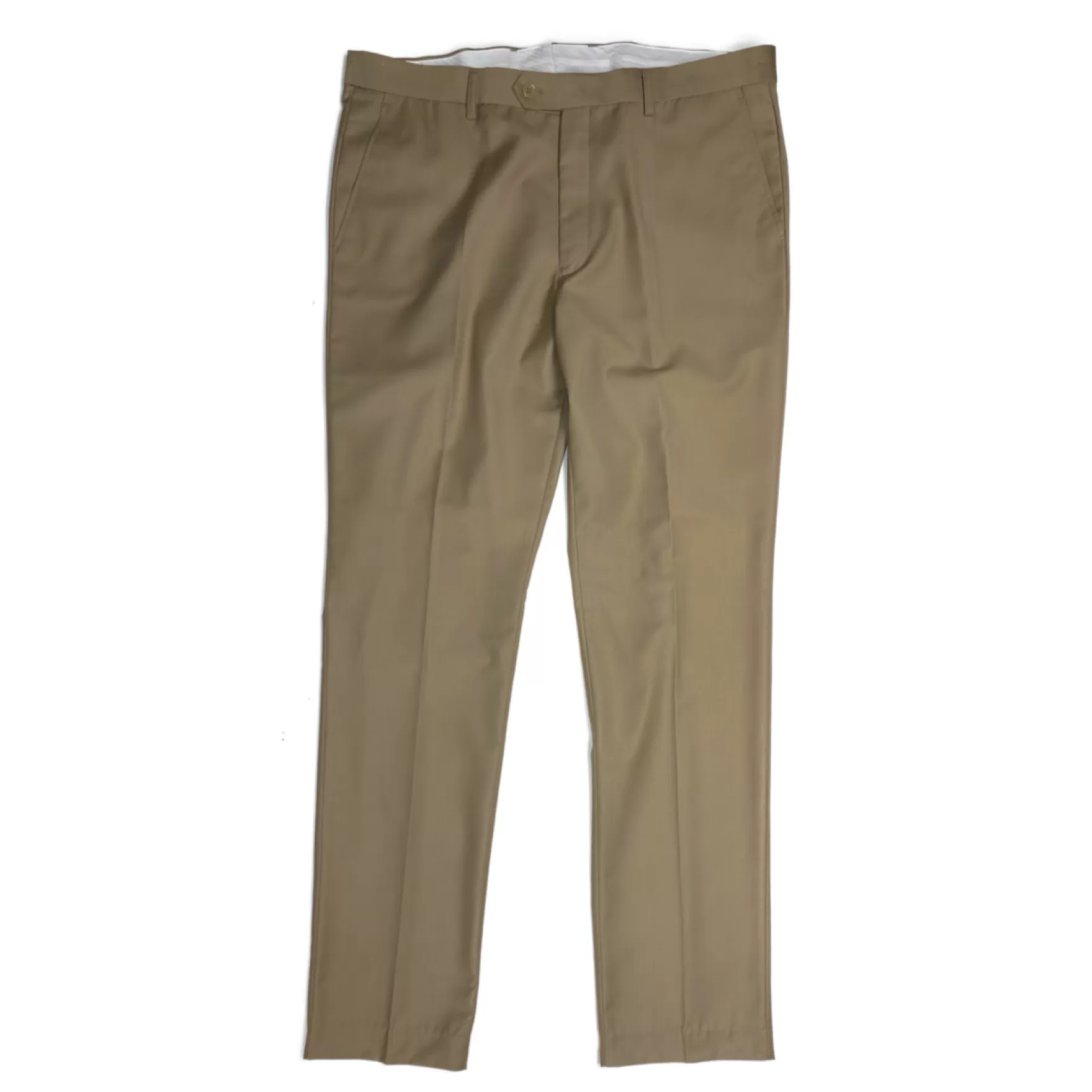 New Edition Fashion Pants-Rami Slim Fit Dress Pants Tan