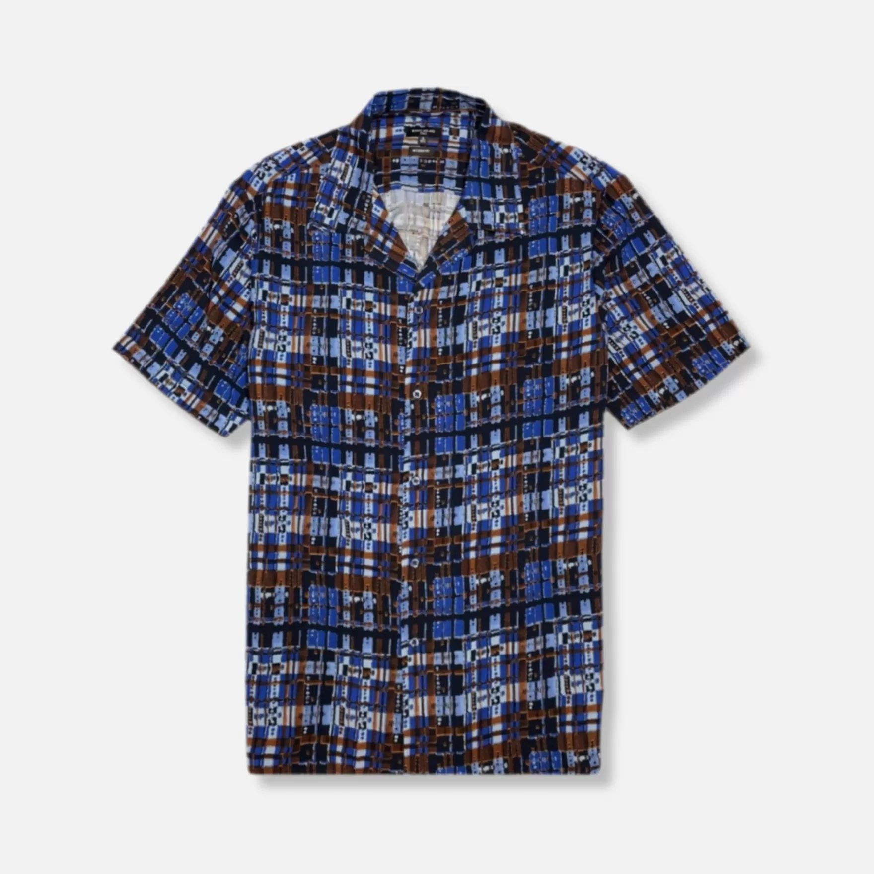 New Edition Fashion Button Downs-Ranson Short Sleeve Button Down Multi