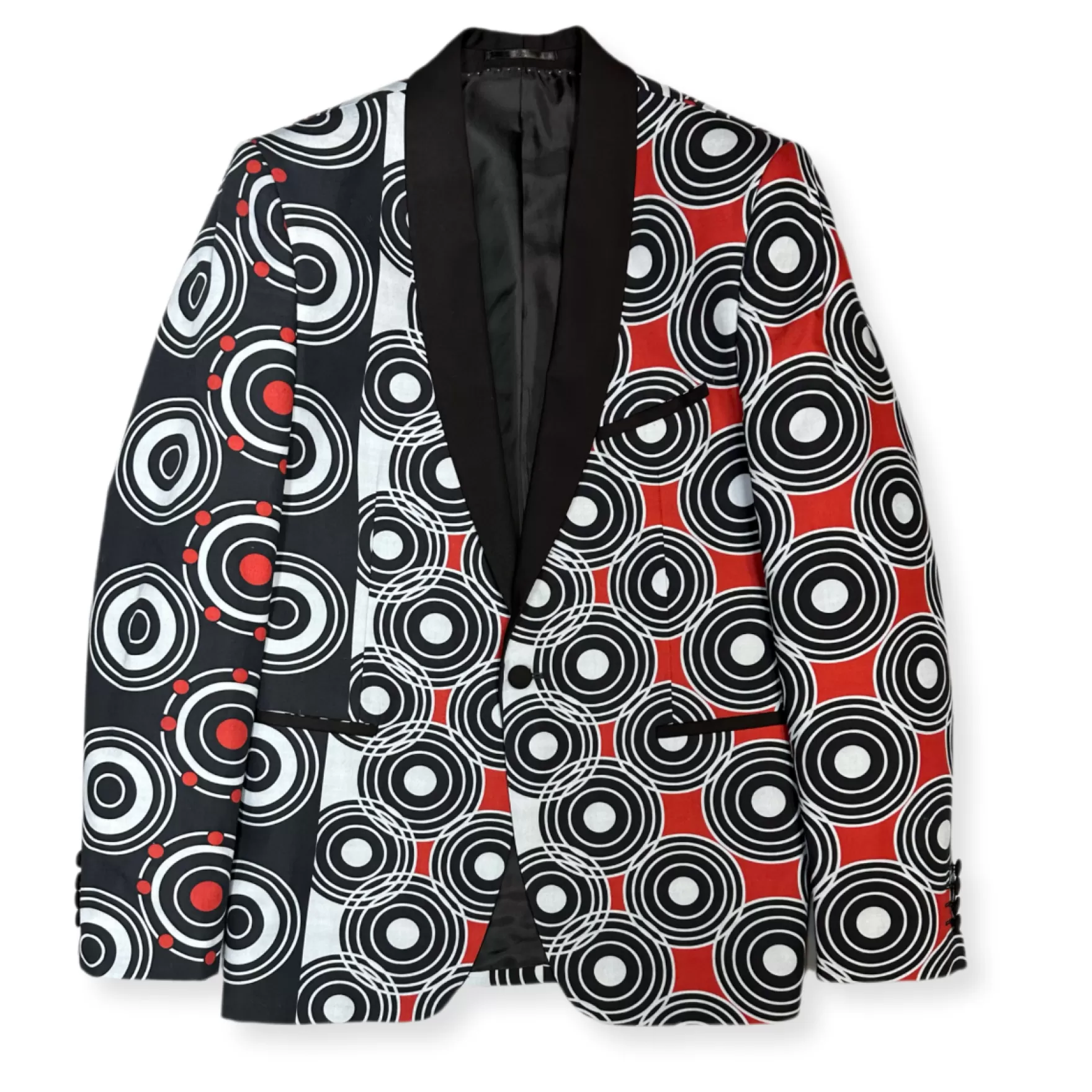 New Edition Fashion Blazers & Sportcoats-Reaves Disco Slim Fit Blazer Black