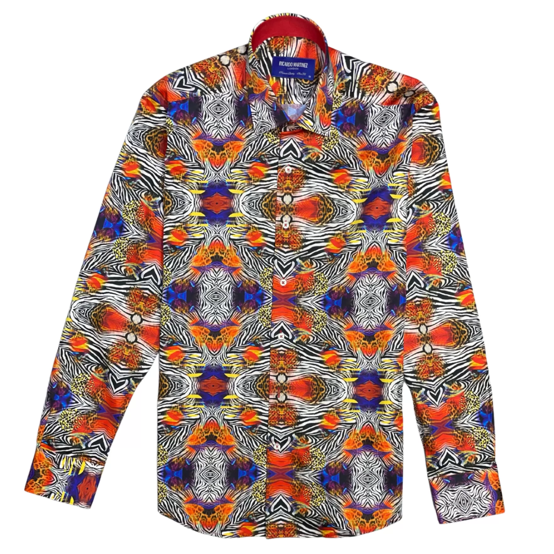 New Edition Fashion Button Downs-Reaves Long Sleeve Button Down Shirt Multi