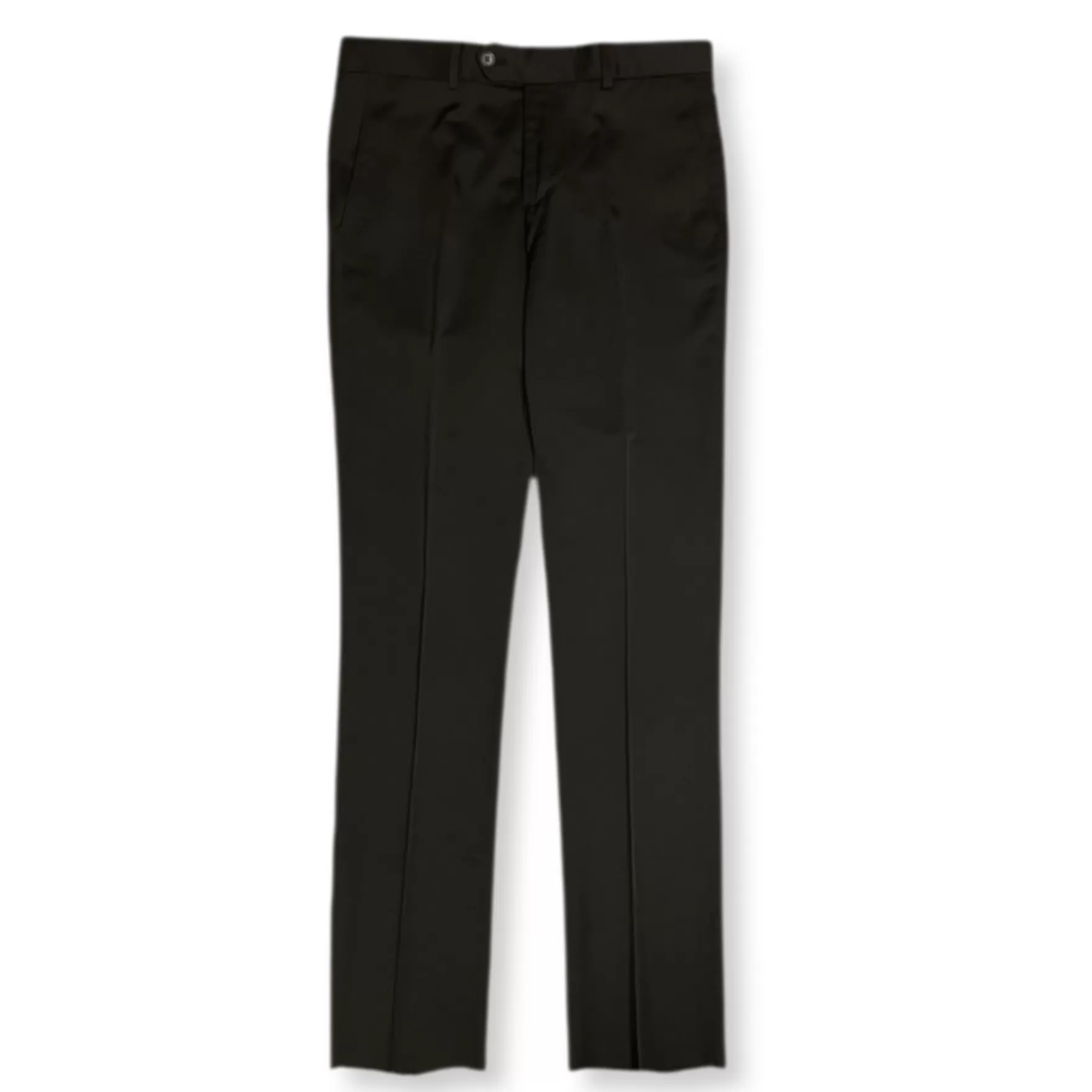 New Edition Fashion Pants | Dress Pants-Reckart Slim Fit Satin Pants Black