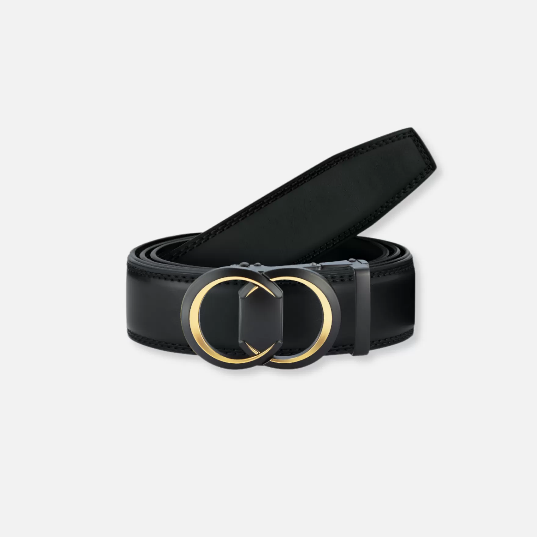 New Edition Fashion Belts-Ryland Fashion Track Belt Black