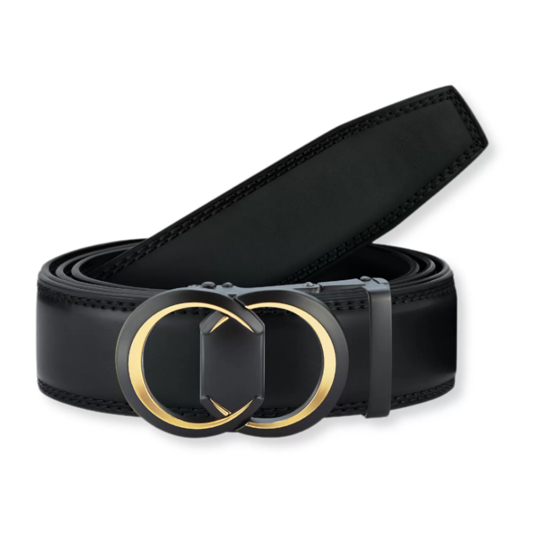 New Edition Fashion Belts-Ryland Fashion Track Belt Black