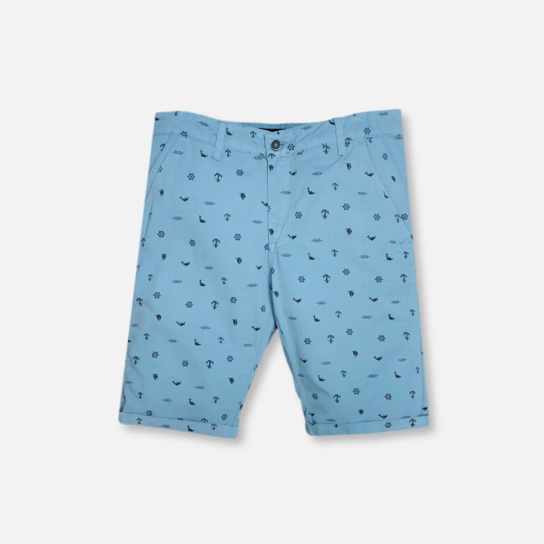 New Edition Fashion Pants | Shorts-Sailor Slim Shorts Blue