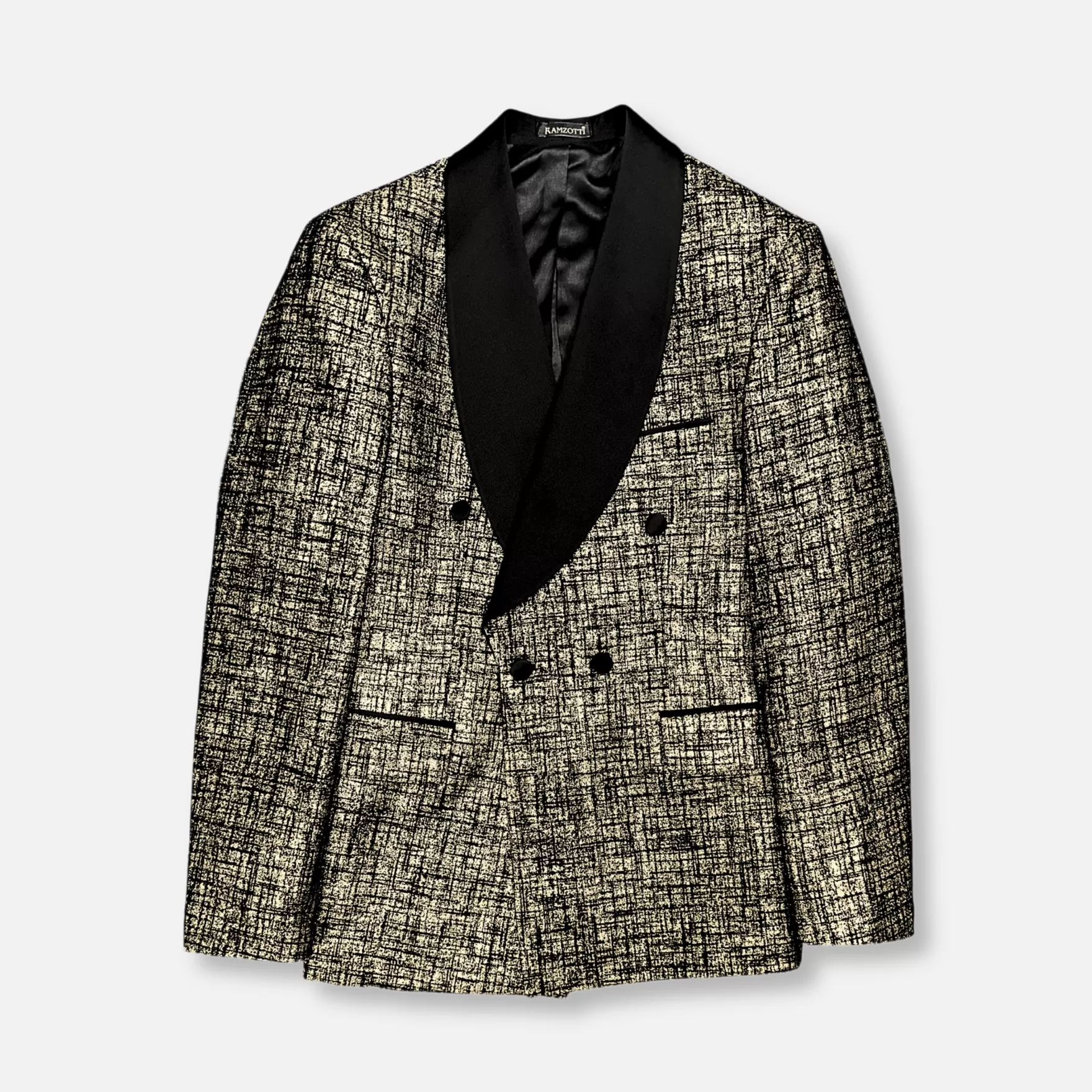 New Edition Fashion Suits | Tuxedos-Sandro Shawl Collar Tuxedo Gold