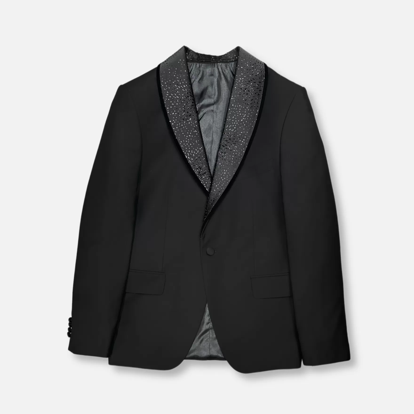 New Edition Fashion Suits | Tuxedos-Saviano Shawl Collar Tuxedo Black