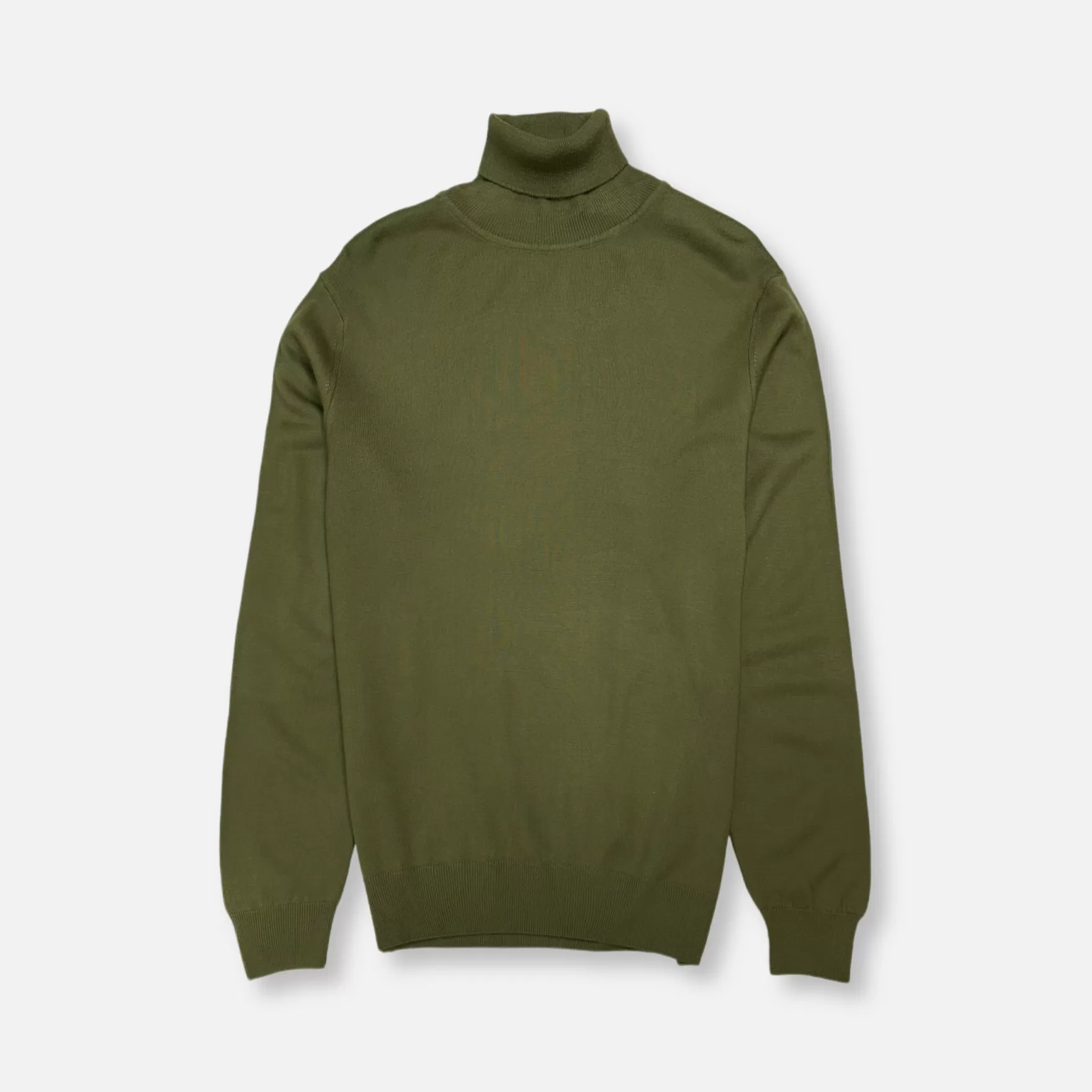 New Edition Fashion Sweaters-Schaffer Turtleneck Sweater Olive