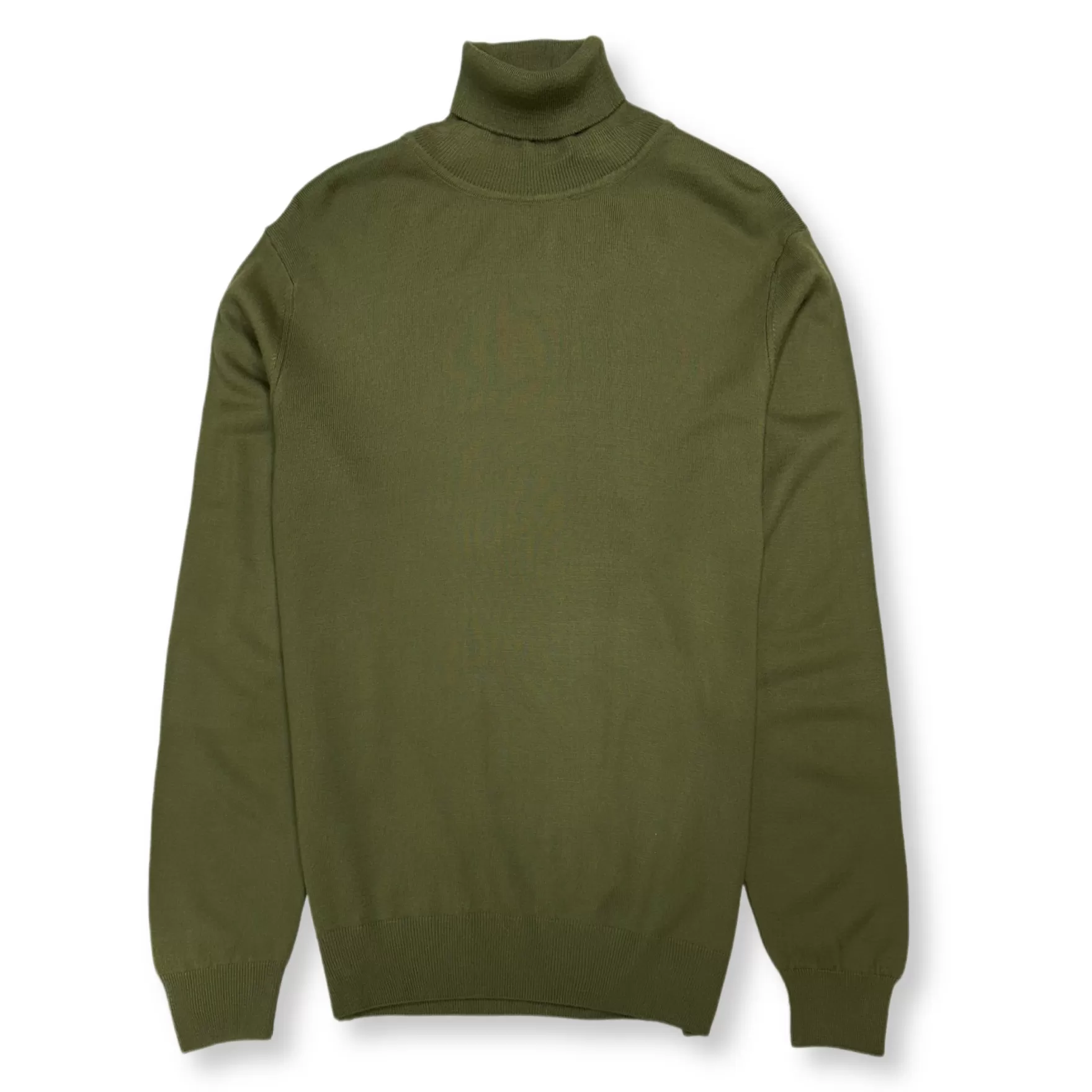 New Edition Fashion Sweaters-Schaffer Turtleneck Sweater Olive