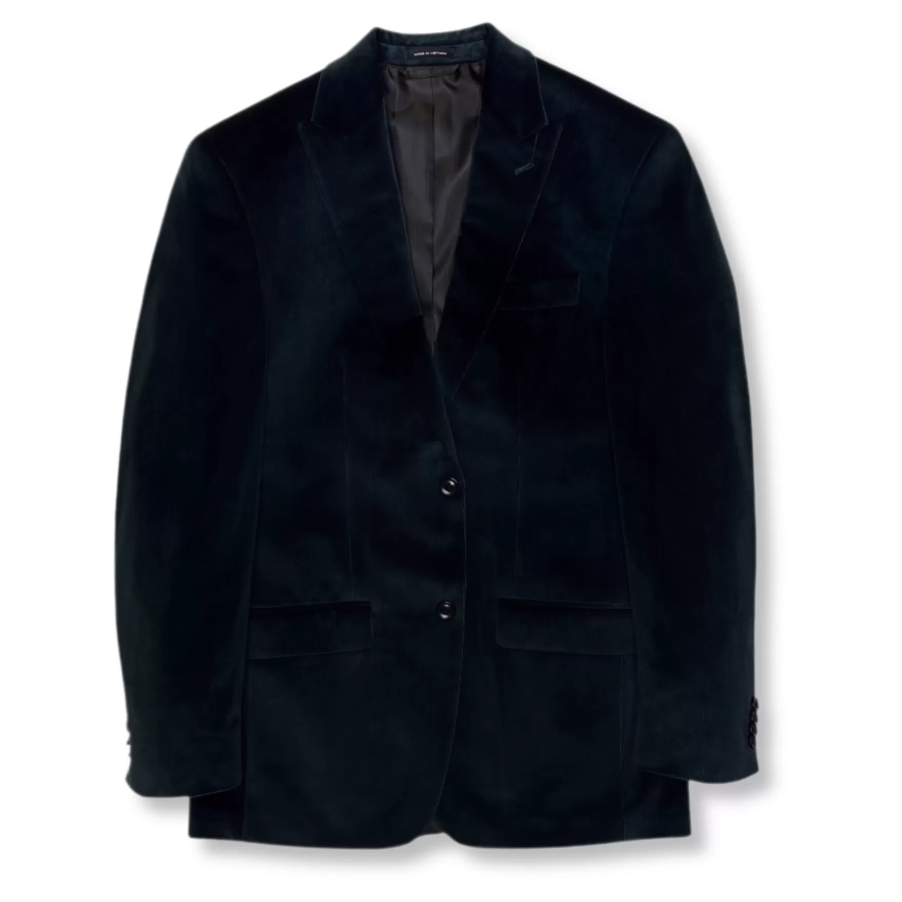 New Edition Fashion Blazers & Sportcoats-Sean Velvet Blazer Black