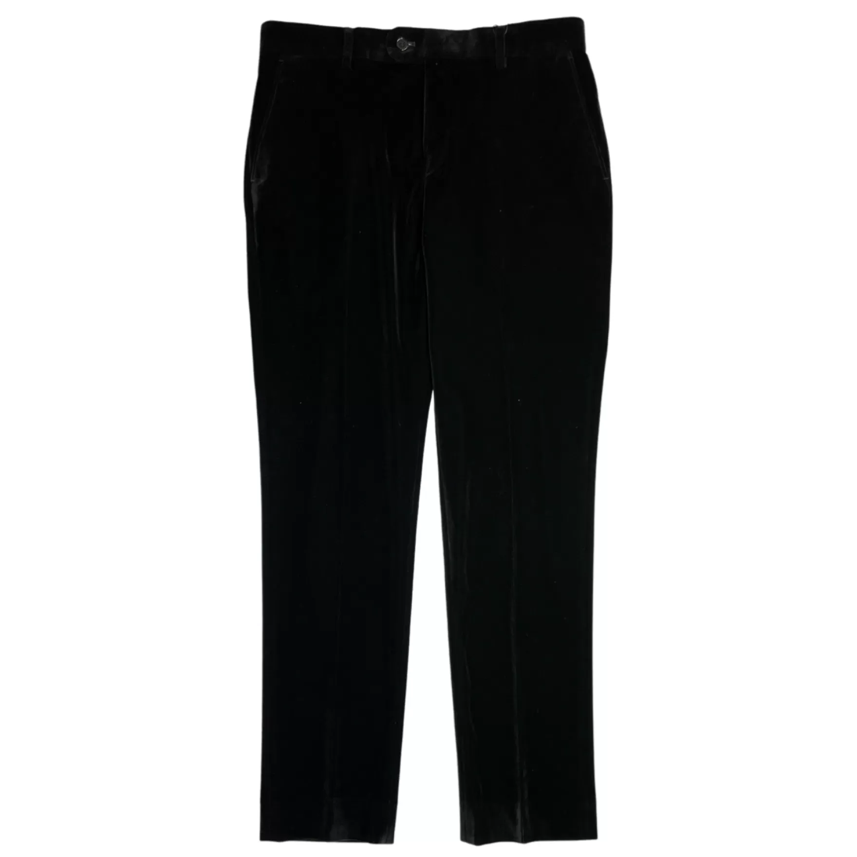 New Edition Fashion Pants | Dress Pants-Searle Velvet Dress Pants Black