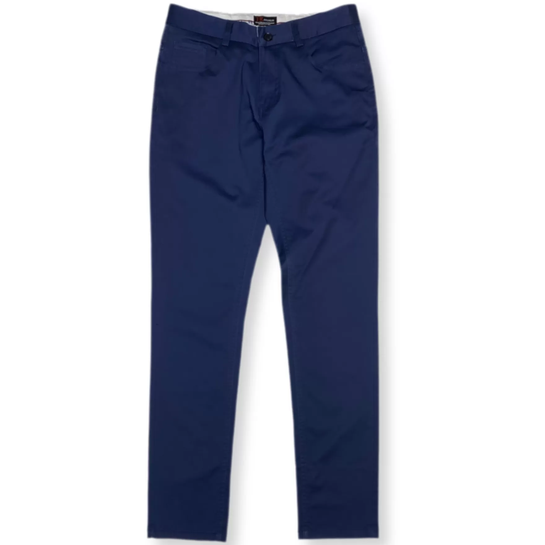 New Edition Fashion Pants-Seth Slim Solid Chino Navy