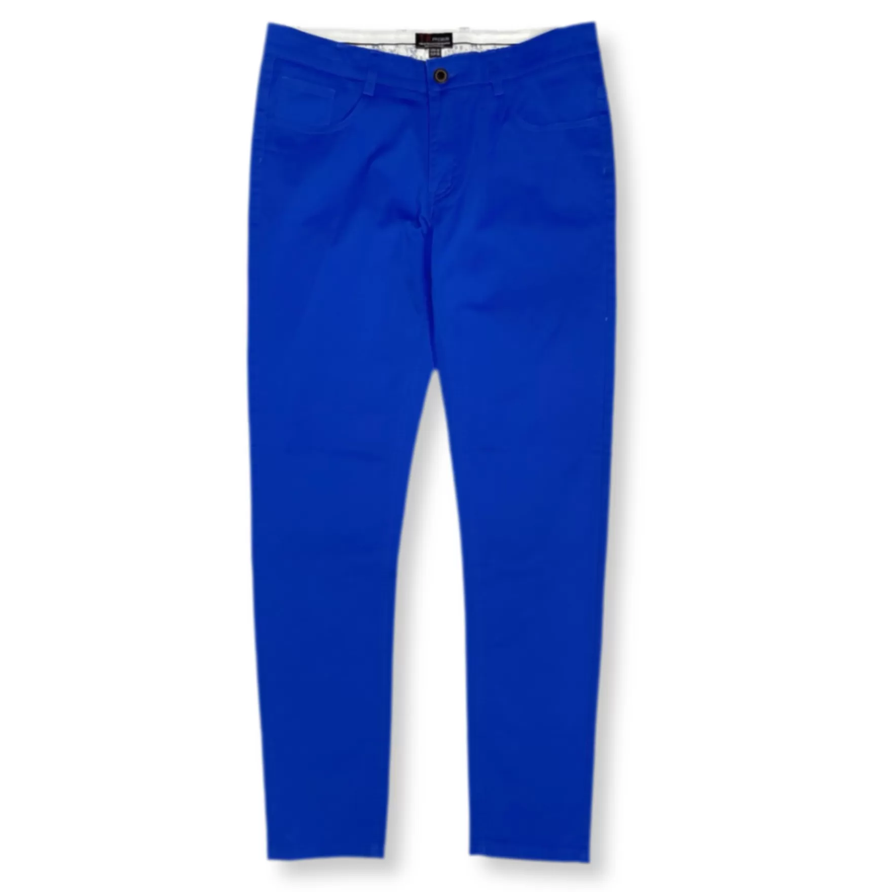 New Edition Fashion Pants-Seth Slim Solid Chino Royal