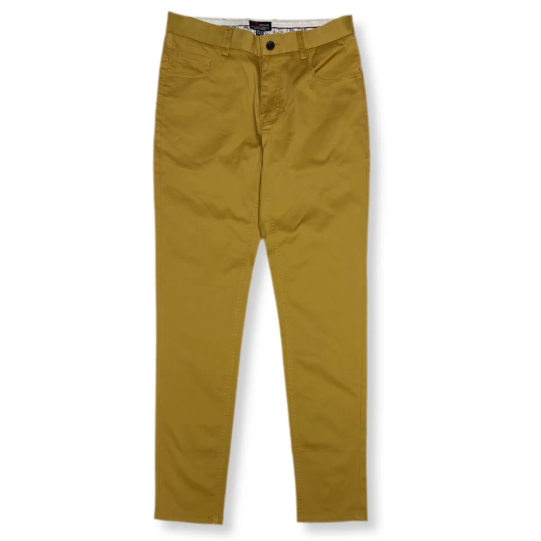 New Edition Fashion Pants-Seth Slim Solid Chino Khaki