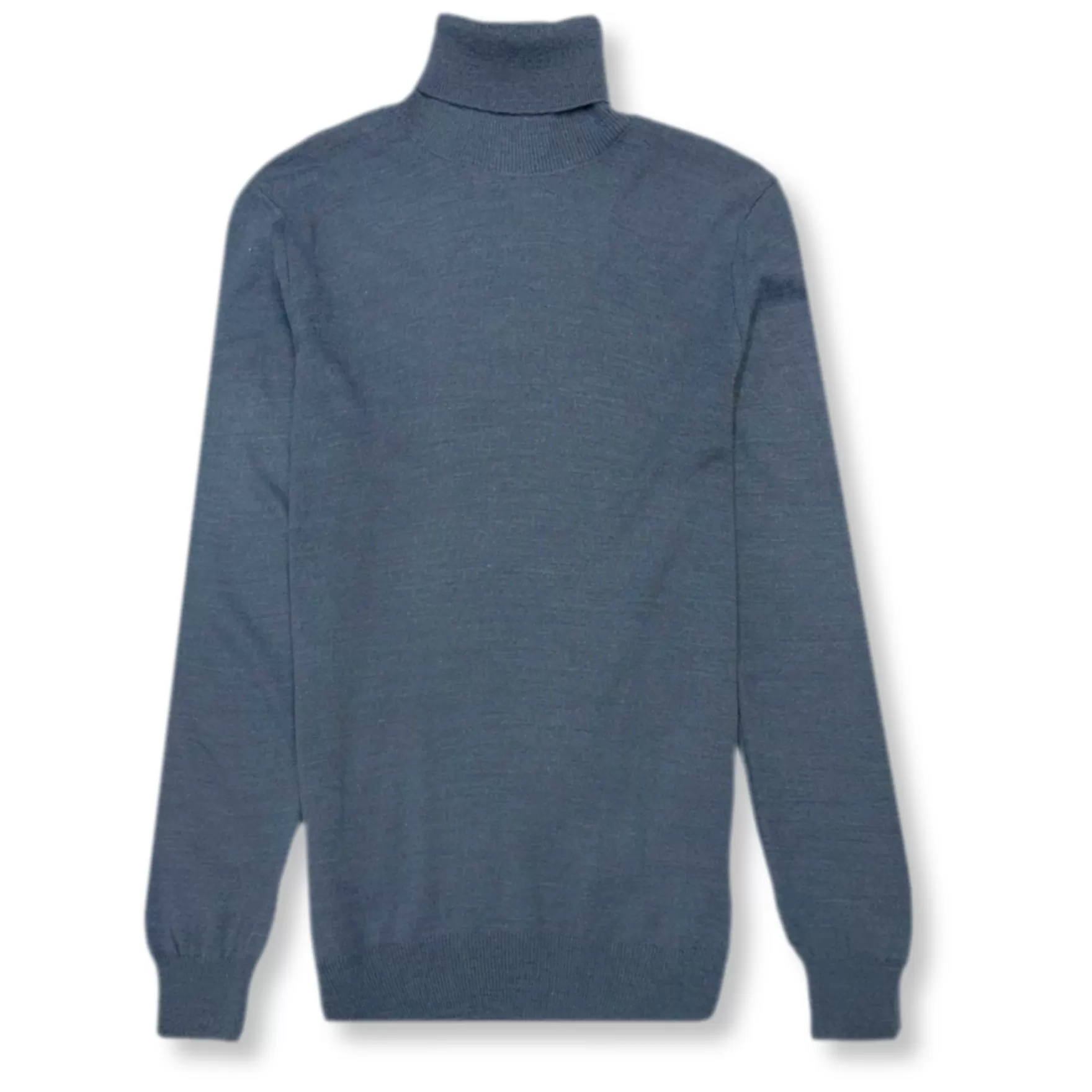 New Edition Fashion Sweaters-Slater Turtleneck Sweater Blue