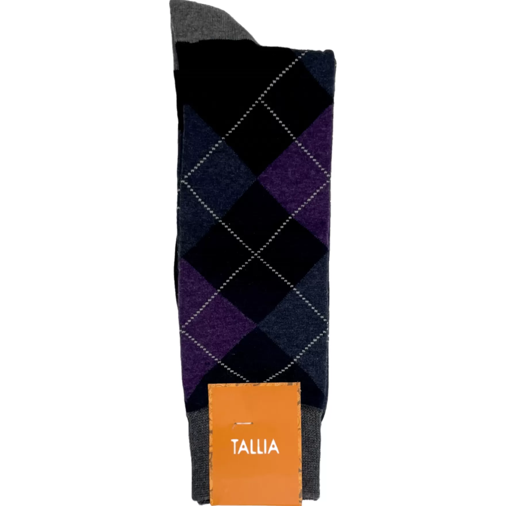 New Edition Fashion Socks-Tabbert Argyle Fashion Socks One Size