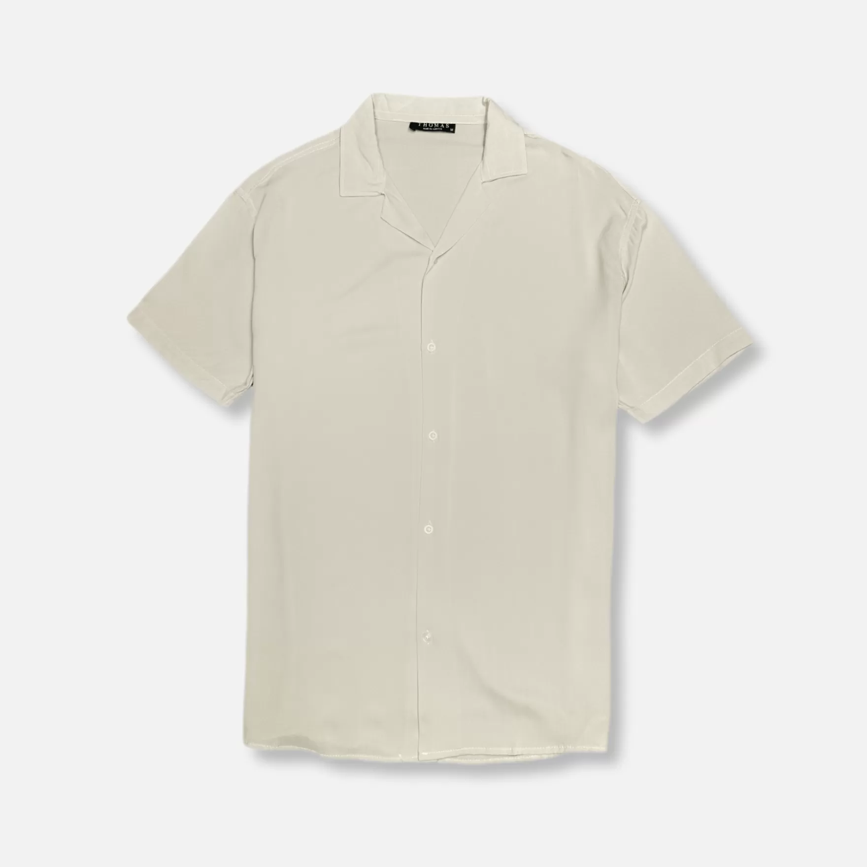 New Edition Fashion Button Downs-Talbert Resort Revere Collar Shirt Sand