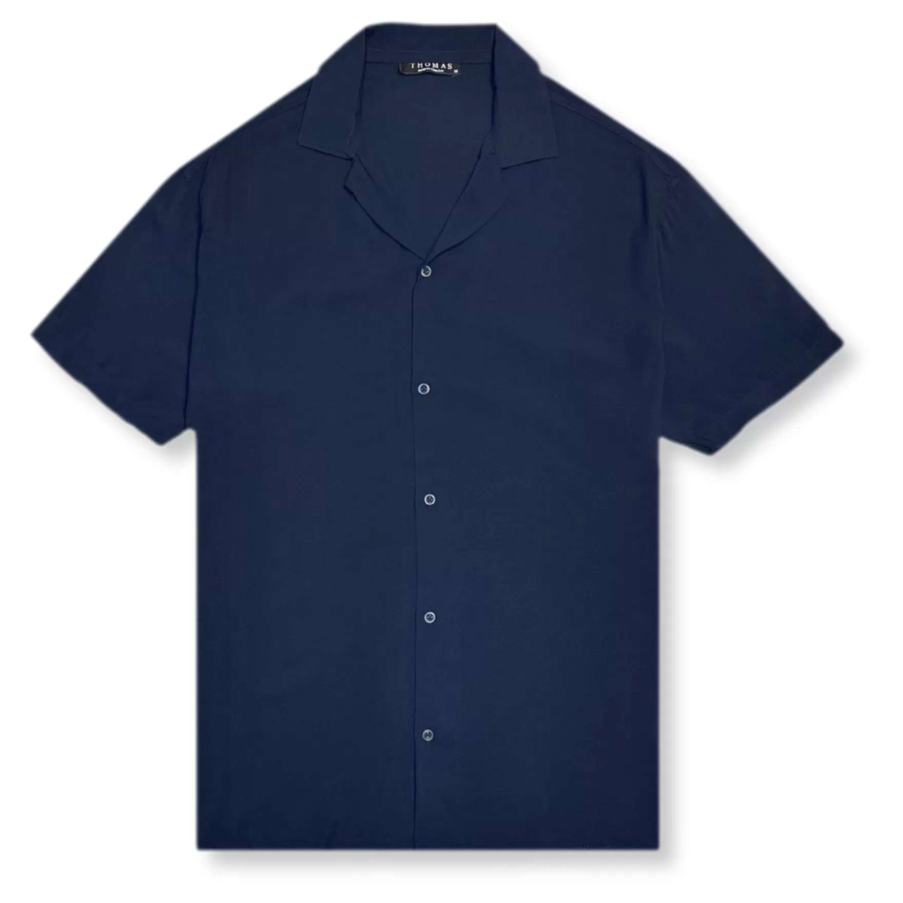 New Edition Fashion Button Downs-Talbert Revere Collar Shirt Navy