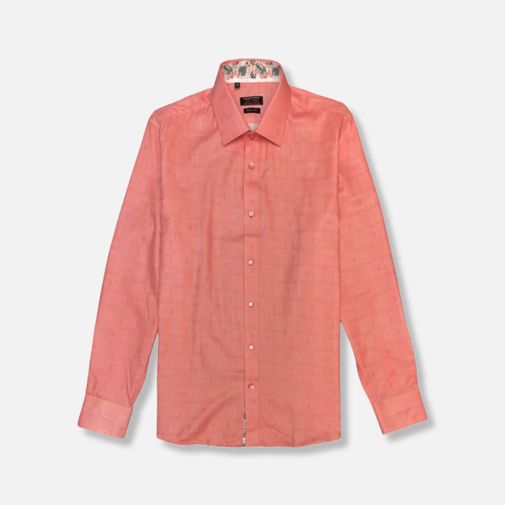 New Edition Fashion Button Downs-Tharpe Button Down Shirt Coral