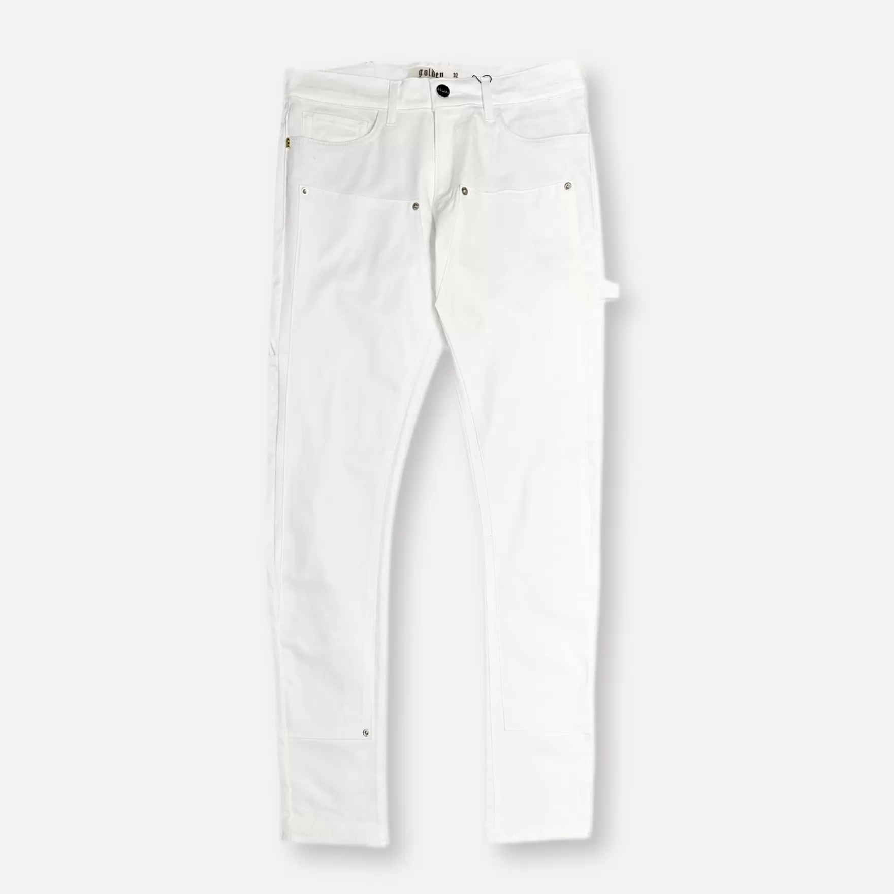 New Edition Fashion Jeans | Pants-The Carpenters - Blanc White