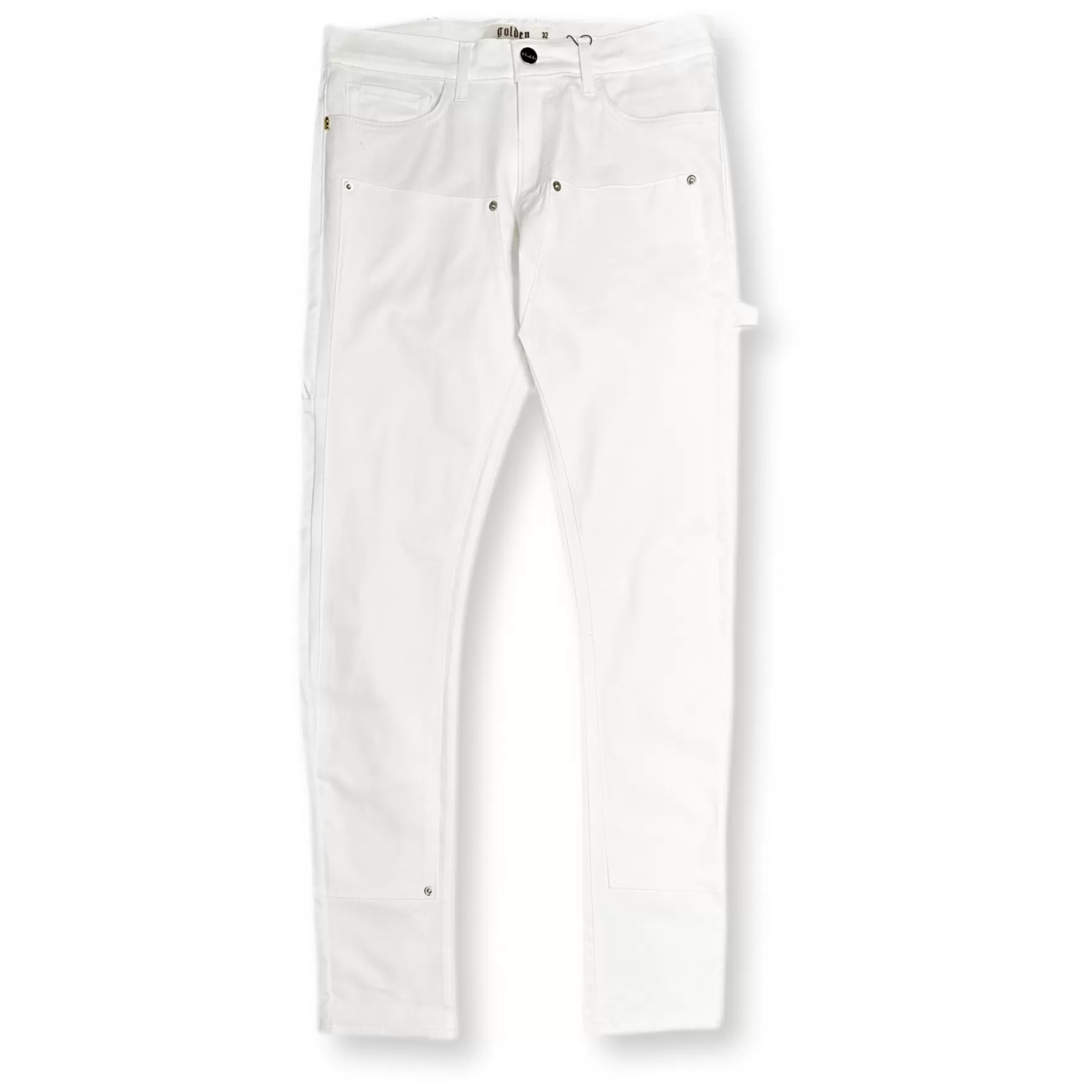 New Edition Fashion Jeans | Pants-The Carpenters - Blanc White