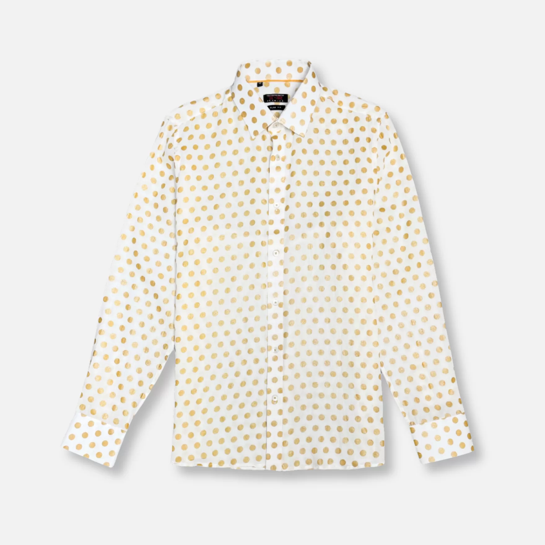 New Edition Fashion Button Downs-Tiko Button Down Shirt Gold