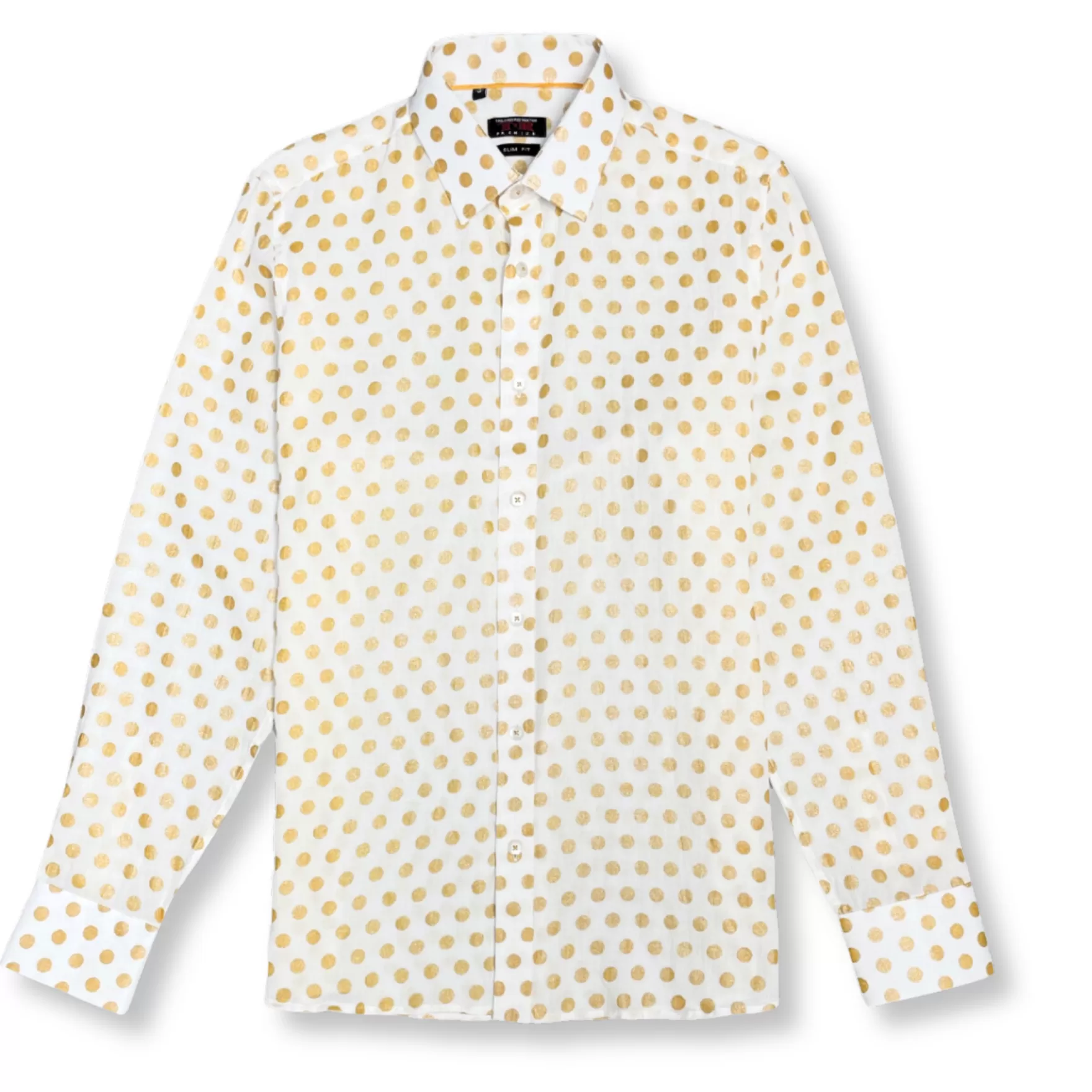 New Edition Fashion Button Downs-Tiko Button Down Shirt Gold