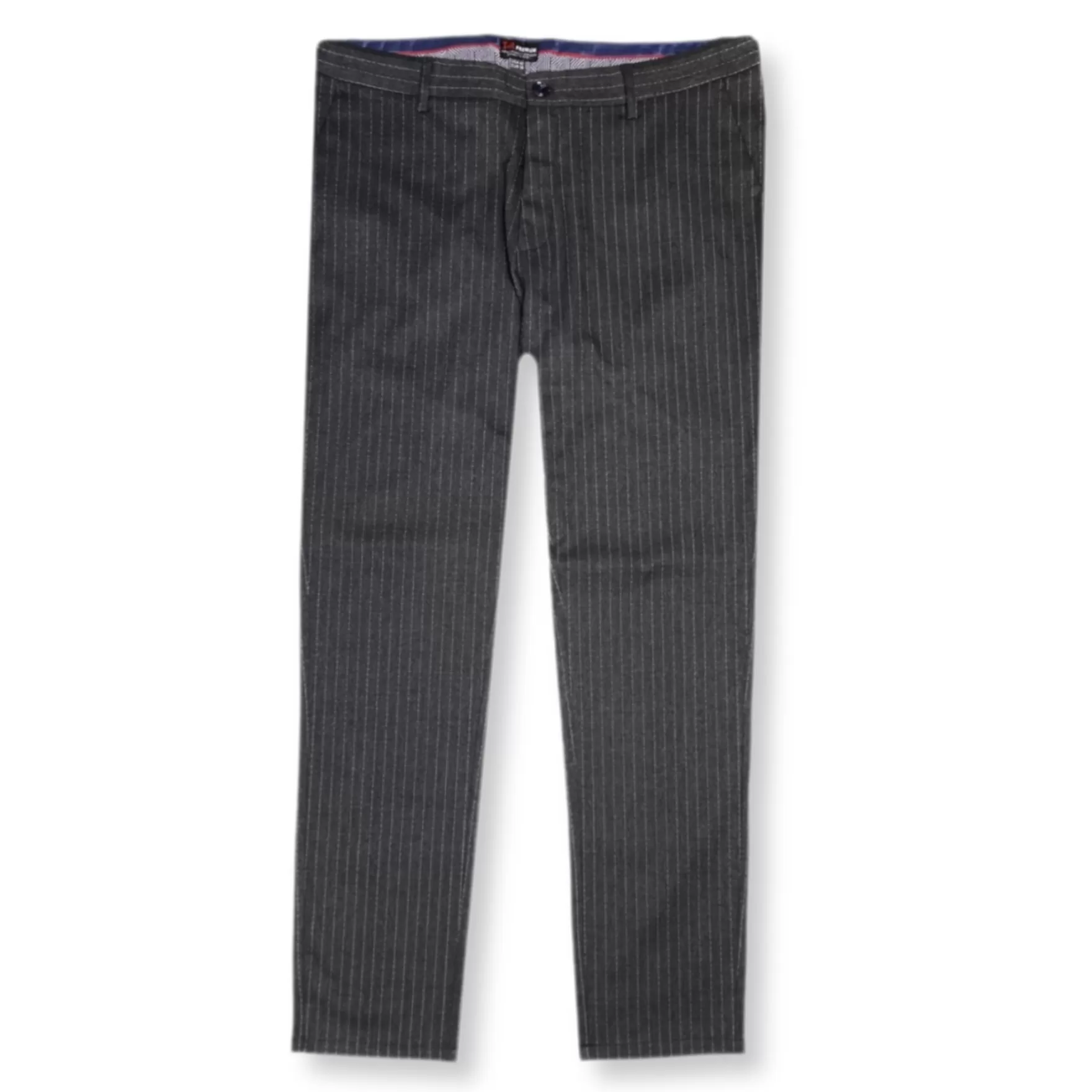 New Edition Fashion Dress Pants | Pants-Troy Slim Fit Pinstripe Pants Charcoal