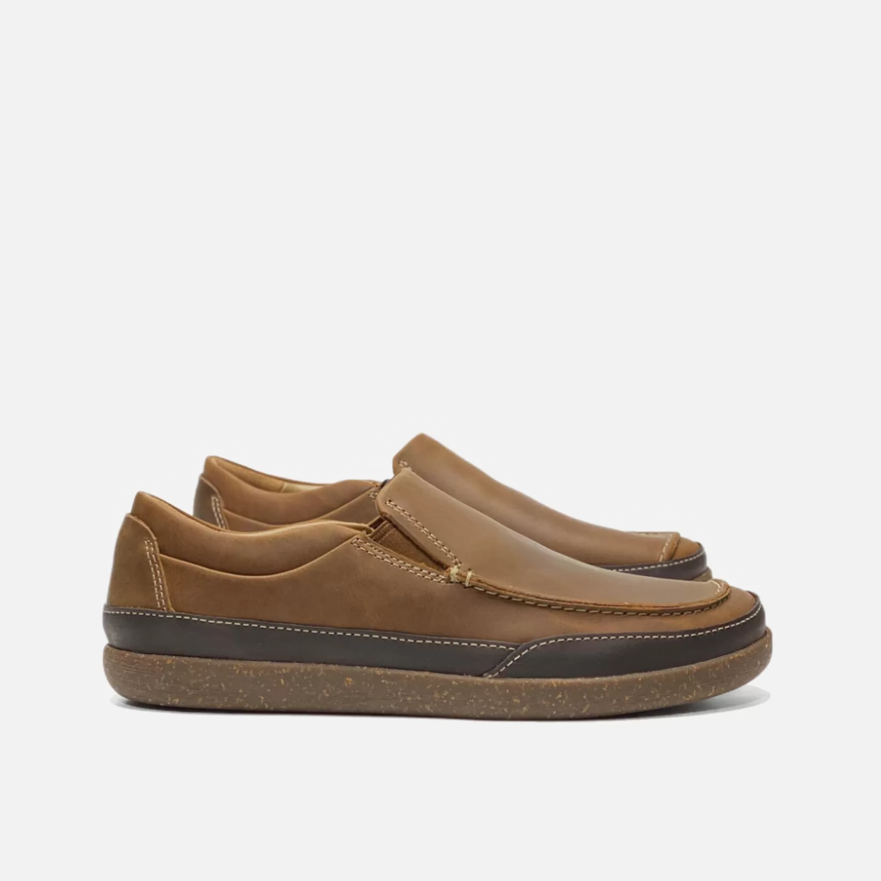 New Edition Fashion Casual Shoes | Loafers & Slip Ons-Un Lisbon Twin Tan