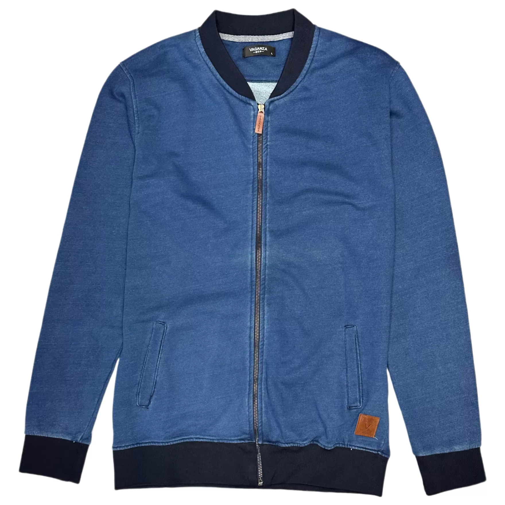 New Edition Fashion Coats & Outerwear-Vadso Baseball Jacket Indigo