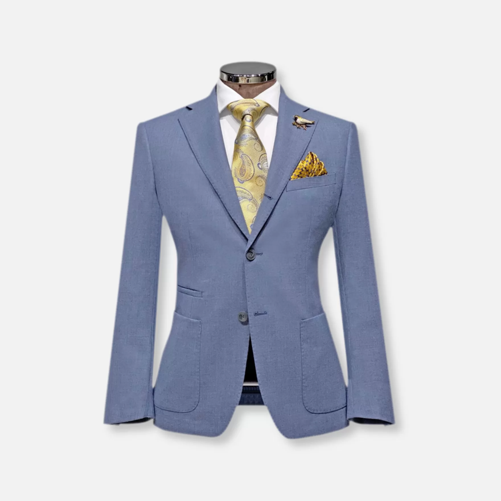 New Edition Fashion Suits-Vesprito Suit Blue