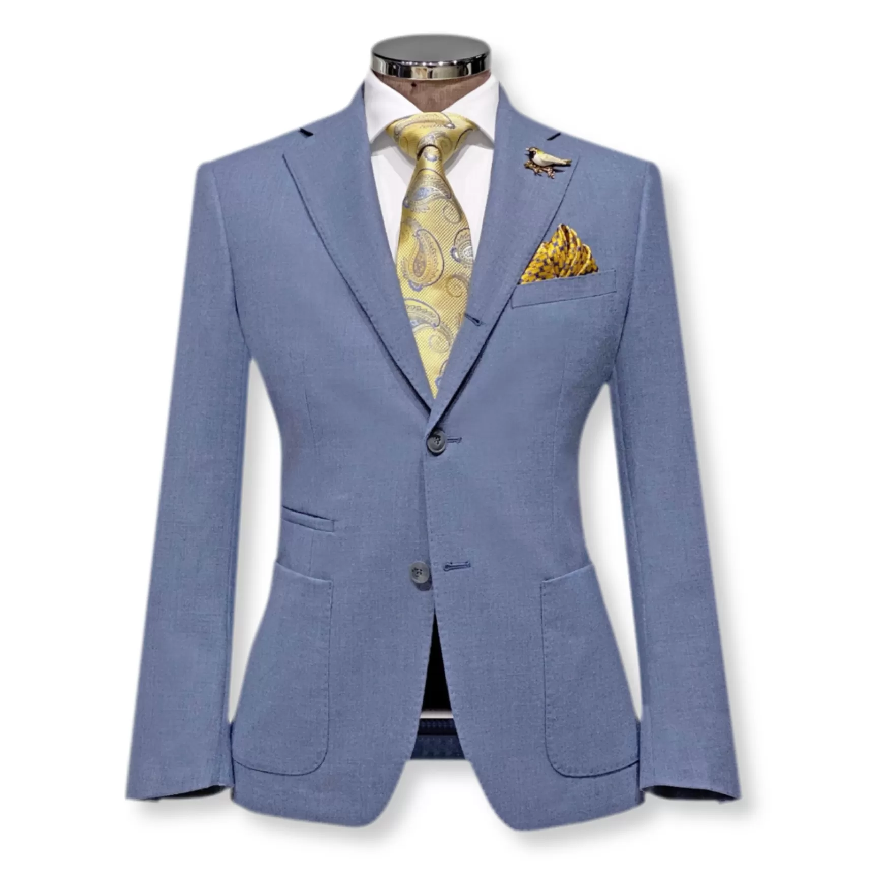 New Edition Fashion Suits-Vesprito Suit Blue