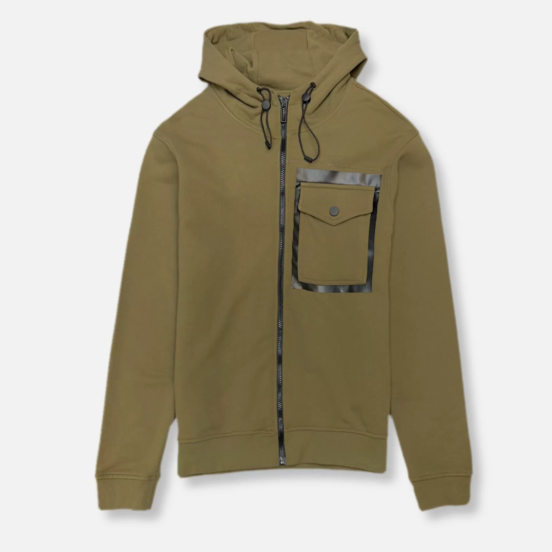 New Edition Fashion Sweaters-Vito Hooded Sweatshirt Olive