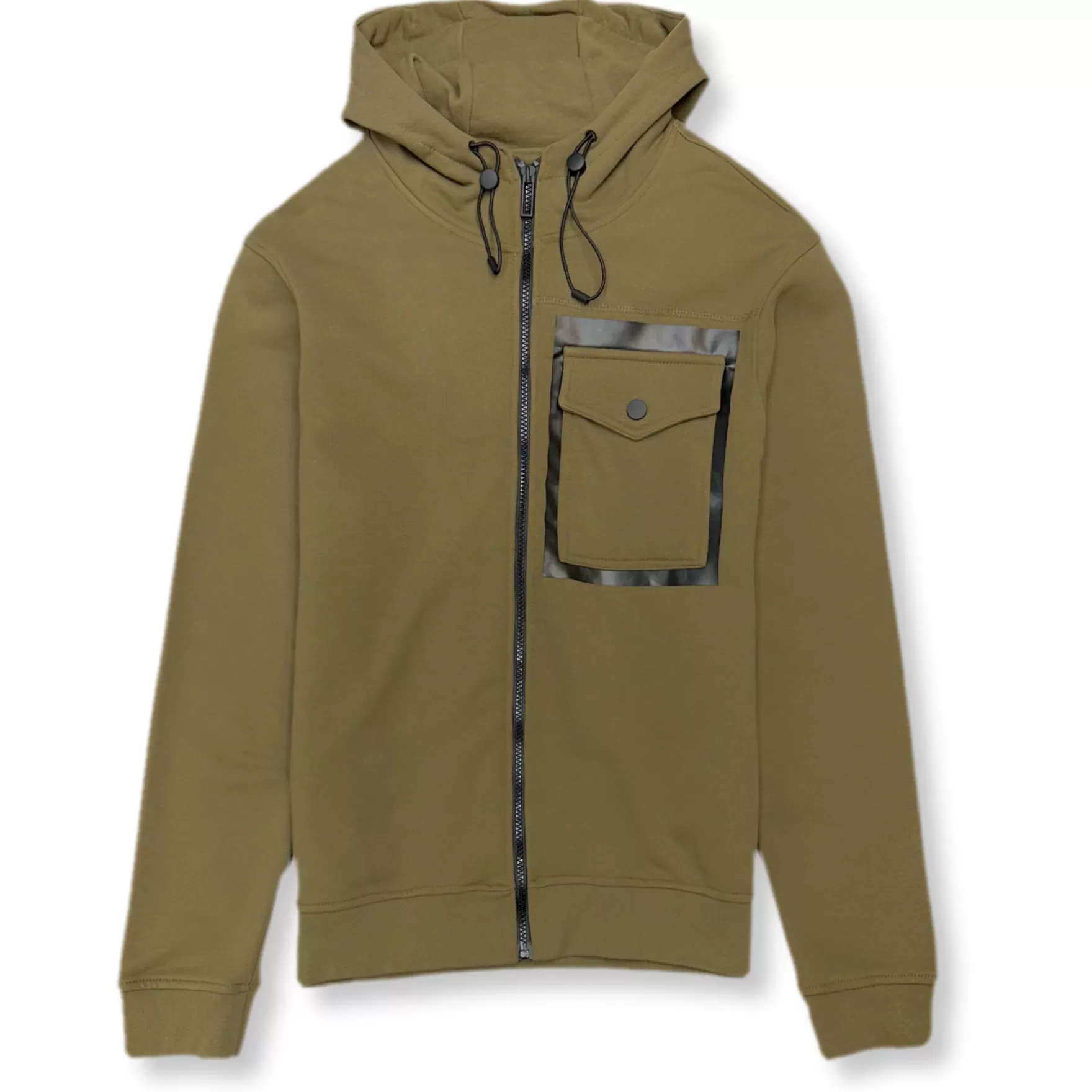 New Edition Fashion Sweaters-Vito Hooded Sweatshirt Olive