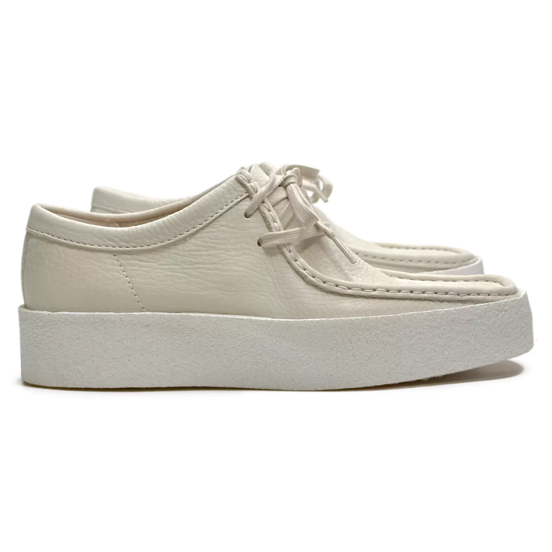 New Edition Fashion Boots | Casual Shoes-Wallabee Cup White