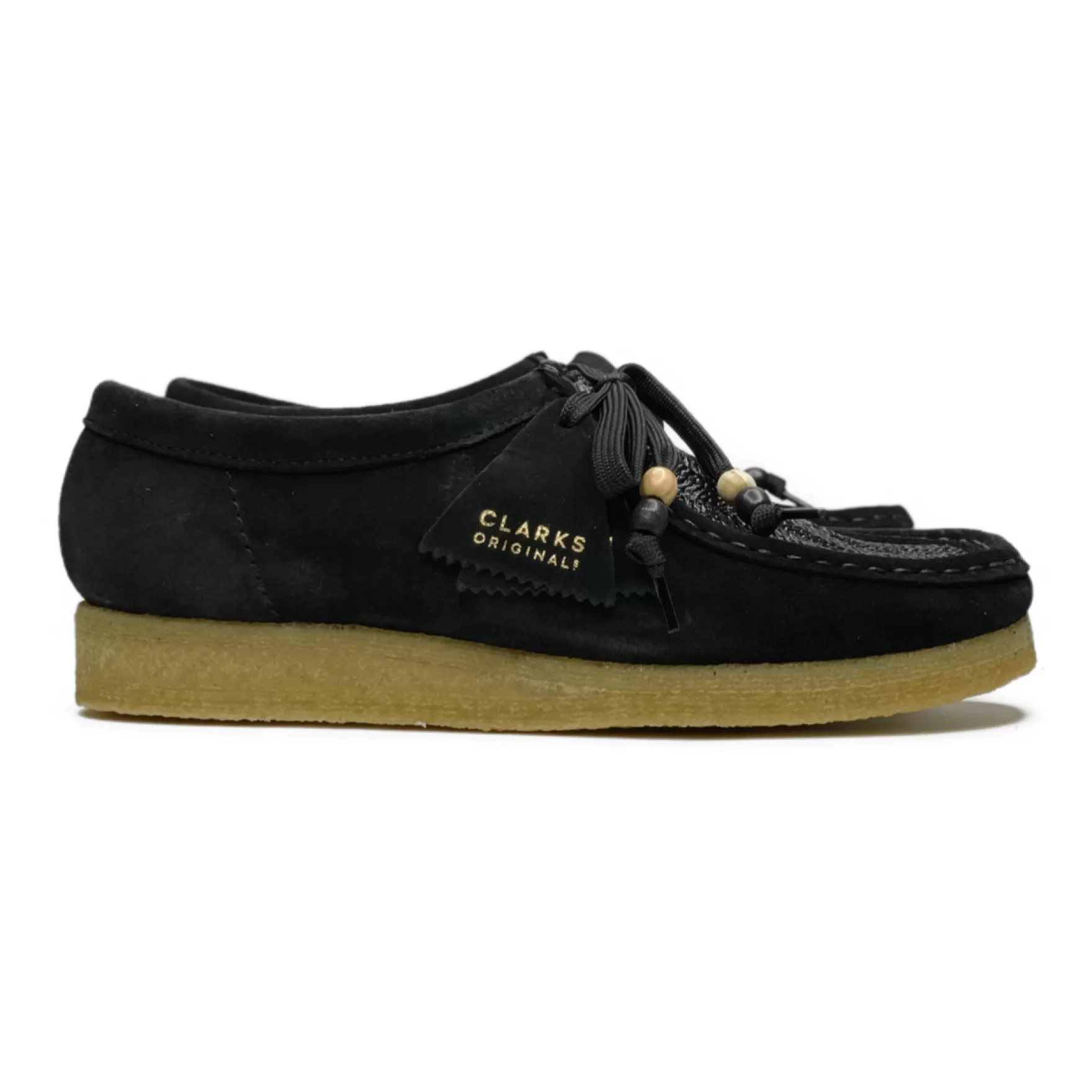 New Edition Fashion WOMEN-Wallabee (Women's) Black Raffia