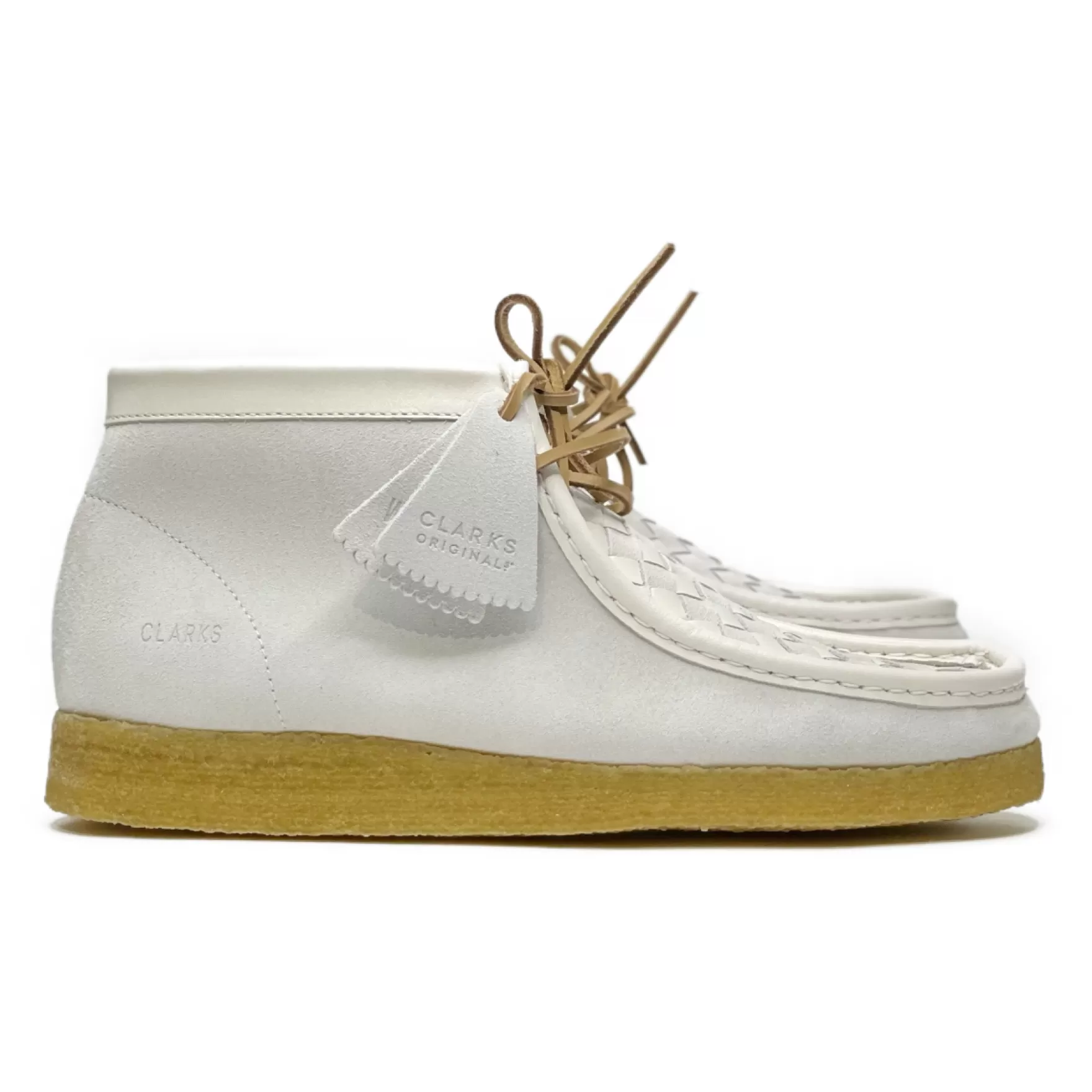 New Edition Fashion Boots | Casual Shoes-Wallabees White