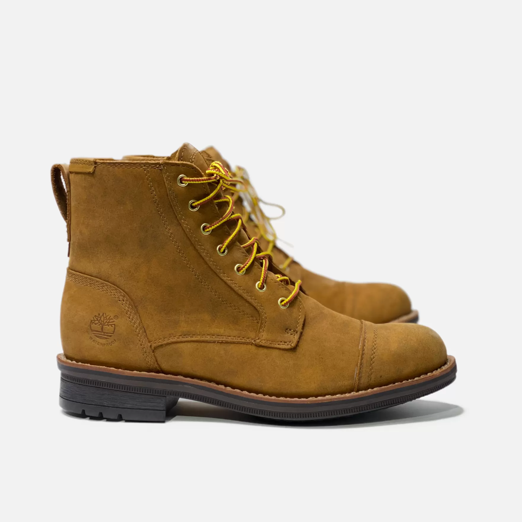 New Edition Fashion Boots-Willoughby Combat Boots Tan