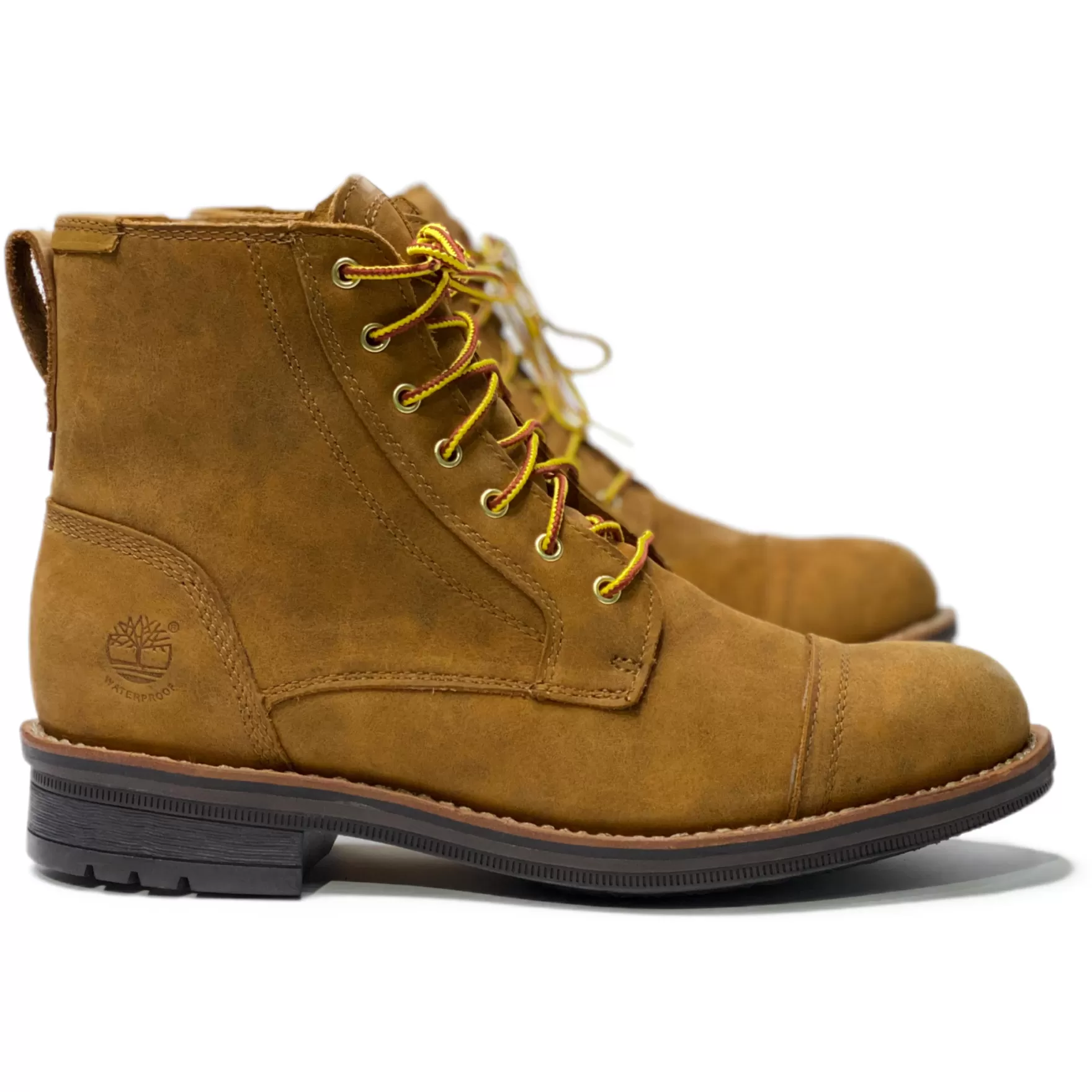 New Edition Fashion Boots-Willoughby Combat Boots Tan